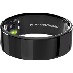 ULTRAHUMAN Ring Air - No App Subscription - Smart Ring - Size First with Sizing Kit - Track Sleep, Workouts, HR, HRV - Up to 6 Days Battery (Size 8)