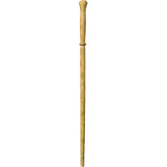 The Noble Collection - Lucius Malfoy Character Wand - 15in (37cm) Wizarding World Wand with Name Tag - Harry Potter Film Set Movie Props Wands
