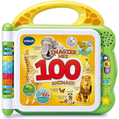 VTech Mon Imagier of Animals, Bilingual Baby Book, Talking and Interactive, from 2 Years - French Version