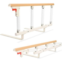 Sunowl Bed Rail for Adults, Foldable Bed Rail, Fall Protection, Bed Guard, Safety Side Protection, Bed Fall Protection, Foldable for Older Children, Hospital, Anti-Fall Bed