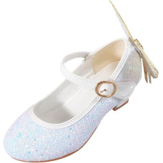 Toddler Girls Sandals Flowers Baby Shoes Non-Slip Lightweight Breathable PU Princess Shoes Bowknot Rhinestone Baby Shoes Closed Sandals for Girls Summer Shoes Baby/Girls/Teens