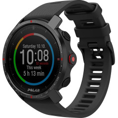 Polar Grit X Pro - GPS Multi-sports Watch - Military Standard Durability Sapphire Crystal Wrist Pulse Measurement Long Battery Life Navigation - Ideal for Outdoor Sports, Off-Walking, Hiking