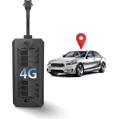 4G GPS Tracker for Vehicles Hidden Real Time Anti Theft Car GPS Tracker with Remote Oil/Power Cut Off, Acc Alarm and Geofence, Vehicle Tracker Device for Car, Motorcycle, Truck