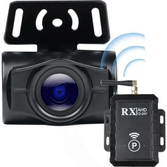 ATOTO Wireless Reversing Camera, 140° Wide View Angle, AHD 720P with Night Vision, Stable Signal Transmission Reversing Camera for Cars/SUVs/Trucks, WRC-HD10LR