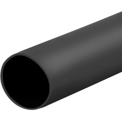 Sourcing Map 2:1 Electrical Insulating Wire Hose Black 4mm Diameter 1 Metre Length