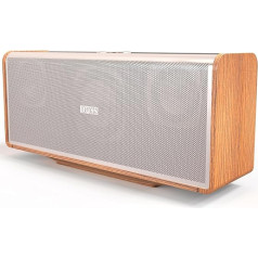 DOSS SoundBox XL Ultra Bluetooth Speaker with 2.1 Sound Channel, 80 W Intense Bass, Stereo Pairing, Bluetooth 5.3, 18 H Playtime, USB-C, Music Box, Bluetooth Box for Indoor, Office, Party, Gold