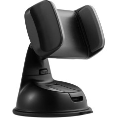 Dashboard Car Mobile Phone Holder, Asudaro Suction Cup Car Mobile Phone Holder 360° Rotation Universal Windscreen Mobile Phone Holder Smartphone Holder for Desktop Dashboard Home Office Black Grey