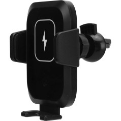 CHICIRIS Wireless Car Charger, Fast Charging Automatic Clamp Extendable Stand Phone Holder with Vent for Dashboard