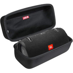 Hermitshell Hard Travel Case for JBL Xtreme 3 / JBL Xtreme 2 Waterproof Portable Stereo Bluetooth Speaker (Black), black