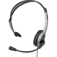 Panasonic RP-TCA430E-S Headset für KX-TGxx Serie, Grau