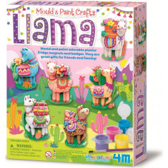 4M Ģipša lējuma radošais komplekts - lama
