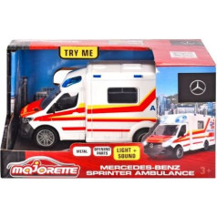 Majorette Transportlīdzekļu grand mercedes ātrā palīdzība 12,5 cm