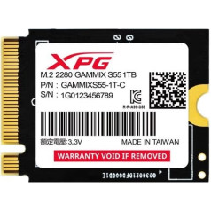 ssd disks xpg gammix s55 1tb pcie 4x4 5/3.7mb/s m2230