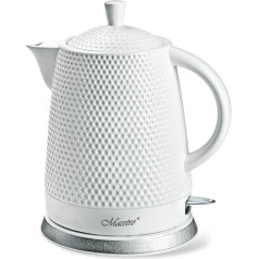 Keramikas elektriskā tējkanna 1,5l 1500w mr-069-white