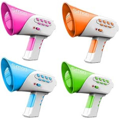 NUOBESTY Kids Multi Voice Change Megaphone Change Voice Speaker for Boys Girls (Random Color) No Battery