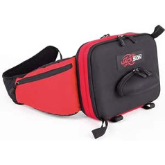 Jackson Fishing Bag Professional Sling Bag 2-31 x 10 x 24 cm with 2 Fishing Boxes, multicoloured