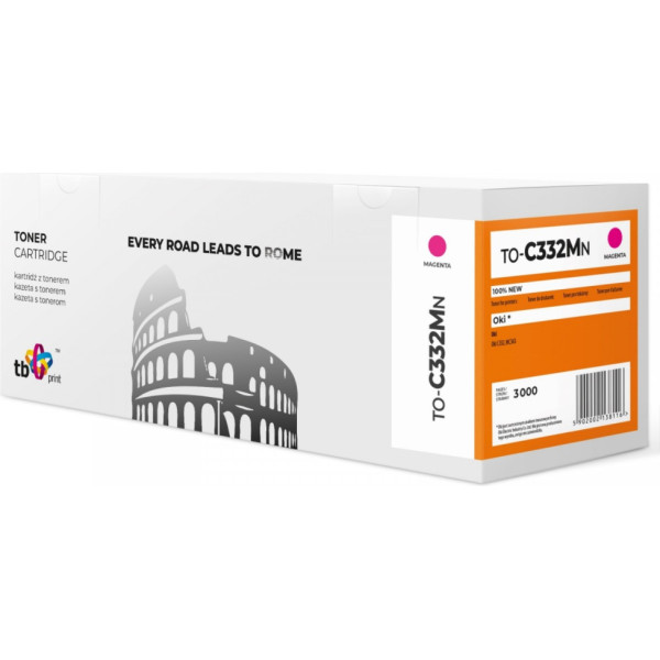 Toner for Oki C332 to-C332MN is 100% new