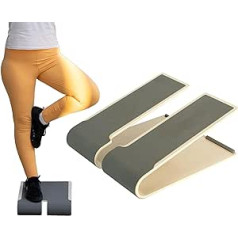 MYMINIFITNESS.COM - Mini Stepper - Fitness Device for Home - Lightweight, Quiet, No Wear Parts - Elastic Steps - Composite Material