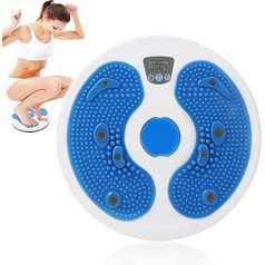 Vbestlife Twisting Waist Disc, Magnetic Massage Waist Twister Plate, Electronic Calorie Counting Fitness Equipment