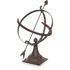 Antikas Sundial | Country House Decoration | Colonial Style Garden Clock | Clock Sculpture