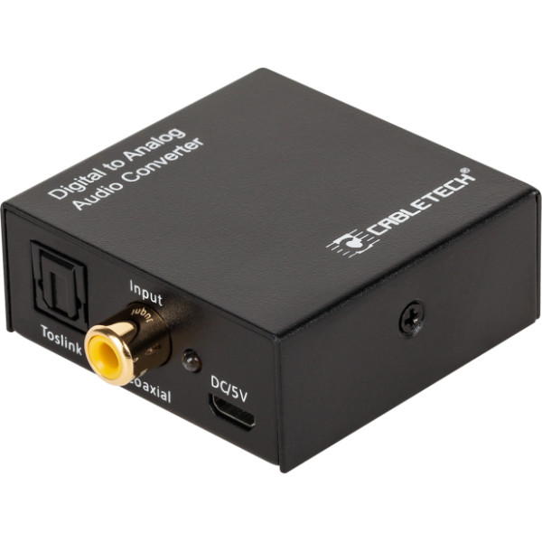 Digital to analog signal converter connector