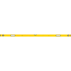 Topex Aluminum spirit level type 600, 200 cm, 3 vials