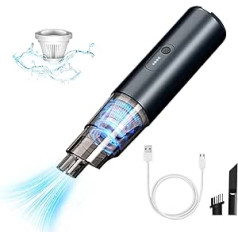 Portable Car Handheld Vacuum Cleaner Battery Wireless with 8000 PA Suction Power for Cars, Home, Pets and Tight Spaces