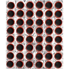 VOSAREA 48 Pcs Motorcycle Bicycle Tyre Tube Repair Kit 30mm