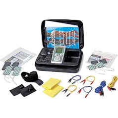 I-Tech Physio, Elektrostimulator, 2 unabhängige Kanäle, hintergrundbeleuchtetes Display, maximale Intensität 100 pro Kanal, NEMS-Programme, TENS, Schönheit, Urologie, 13 kostenlose Erinnerungen