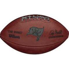 Wilson The Duke NFL Team Metallic Football - Tampa Bay Buccaneers
