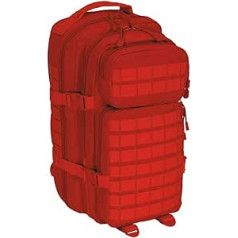 geo-versand Mil-Tech Molle Rucksack Red 30 L German Army Geocaching Modular Loops