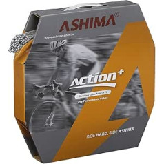 ASHIMA Unisex-Adult Box 100PZ Filo Cambio Campagnolo 1,1x2100mm-Cavo, Nero, Taglia UNICA