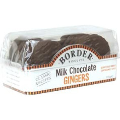 Border Biscuits - Milk Chocolate Gingers - 175g (Case of 6)