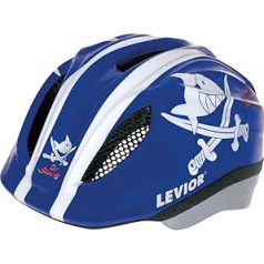 Levior Primo Lizenz 45005100 Children Helmet Medium 52 – 58 cm Capt 'n Sharky blue