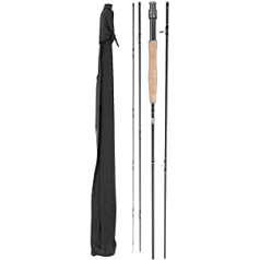EVTSCAN Carbon Fibre Fly Fishing Rod Protable Fishing Rod Fly Rod Telescopic Rod for Fishing Tackle Accessories