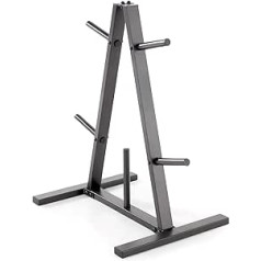 Marcy Standard-Hantelscheibenbaum für 2,5 cm Hantelscheiben für Home Gym, 136 kg, max. Kapazität PT-5733