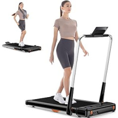 Dskeuzeew Treadmill Walking Pad Home - Treadmills Running Device with Foldable Handle Bar Undertable Electric Training Device Home Fitness Device