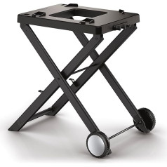 Ninja Woodfire Foldable Grill Stand Compatible with Ninja Woodfire Electric Outdoor BBQ Grill (OG700 Series) Official Accessories, Black/Grey XSKGRLLSTDEUK