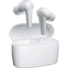 TONEMAC M33 Active Noise Cancelling Wireless Earbuds, Bluetooth 5.3 Headphones with 4 Microphones ENC Clear Calls, 30H Playtime, Immersive Deep Bass Headphones, In-Ear Lightweight, Black