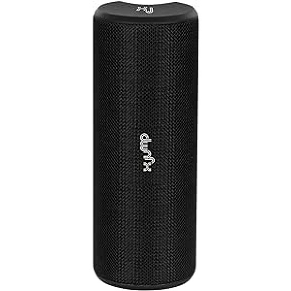 X JUMP XJ 90 Portable Bluetooth Speaker Amplified 24W with TWS Function, AUX-IN and MicroSD Input, Built-in Microphone, Bluetooth Speaker, Waterproof IPX7 (Black)