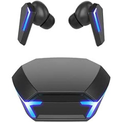 URIZONS Bluetooth Headphones with Ultra Low Latency of 65 ms - Wireless Gaming Dual Mode Headphones Driver 10 mm, Listening Time 35 Hours