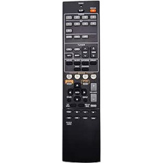 Leankle Remote Control RAV521 ZJ665000 for Yamaha AV Receiver HTR-3067 RX-V377 RX-V377BL YHT-4910U