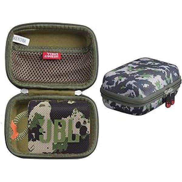 Hermitshell Hard Travel Case for JBL GO 3 Waterproof Portable Speaker (Camo)