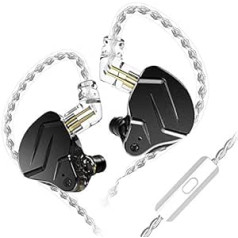 KZ ZSN Pro X In-Ear Headphones 1BA 1DD Stereo Earbuds Headphones HiFi Sport Gaming 3.5 mm Car Jack Headphones Comfort Wear for Phone Computer Tablet