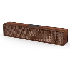 Smalody Bluetooth Speaker, PC Speaker, Classic Wireless Wooden Speaker, Stereo Bass Soundbox for Computer Gaming Laptop Smartphone