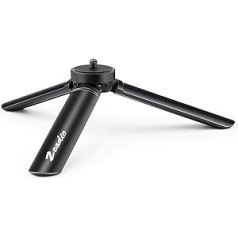 Zeadio Mini Metal Tripod Max Load 20kg/44lb Table Top Tripod for Smooth 4, Crane Plus, Crane 2, Osmo Mobile, Ronin-S, Vimble 2, Gimble Grip Stabilizer and All Cameras