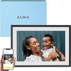 In-Ear Earphones Aura Carver HD Smart Digital Photo Frame 10.1 Inch WiFi Cloud Digital Photo Frame Free Unlimited Storage Send Photos from Anywhere