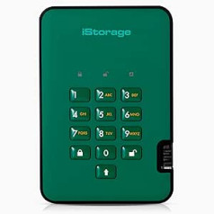 iStorage diskAshur2 SSD 512GB Secure Portable Solid State Drive Password protected Dust/Water Resistant Hardware encryption