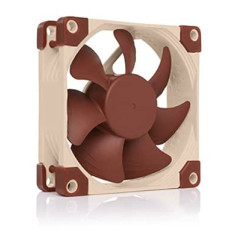 Noctua NF-A8 5V, Leiser Premium-Lüfter mit USB Stromadapterkabel, 3-Pin, 5V Version (80mm, Braun)