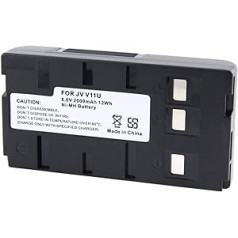 Amsahr Digital Replacement Camera and Camcorder Battery for JVC BN: V12, V12U, V11U, V14U